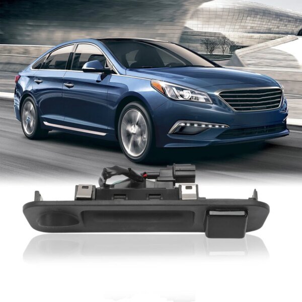 غلاف زر فتح الباب الخلفي لهيونداي سوناتا ، غطاء صندوق السيارة الخارجي ، غلاف مقبض القفل ، 81260C1010 ، 81260-C1010