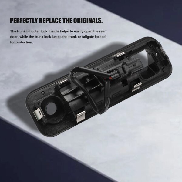 غلاف زر فتح الباب الخلفي لهيونداي سوناتا ، غطاء صندوق السيارة الخارجي ، غلاف مقبض القفل ، 81260C1010 ، 81260-C1010