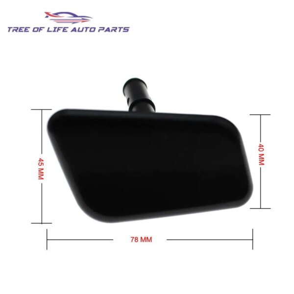 فوهة غسيل المصابيح الأمامية ، رذاذ تنظيف المصابيح الأمامية ، غطاء غطاء المضخة لشركة هيونداي أزيرا عظمة HG 2011 2012 2013 2014 2015 ، جديد