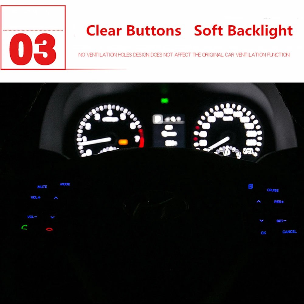 96710D350 0 عجلة القيادة التحكم عن بعد التبديل لشركة هيونداي توكسون 2016-2019 حجم ضبط زر بلوتوث زر الموسيقى التبديل