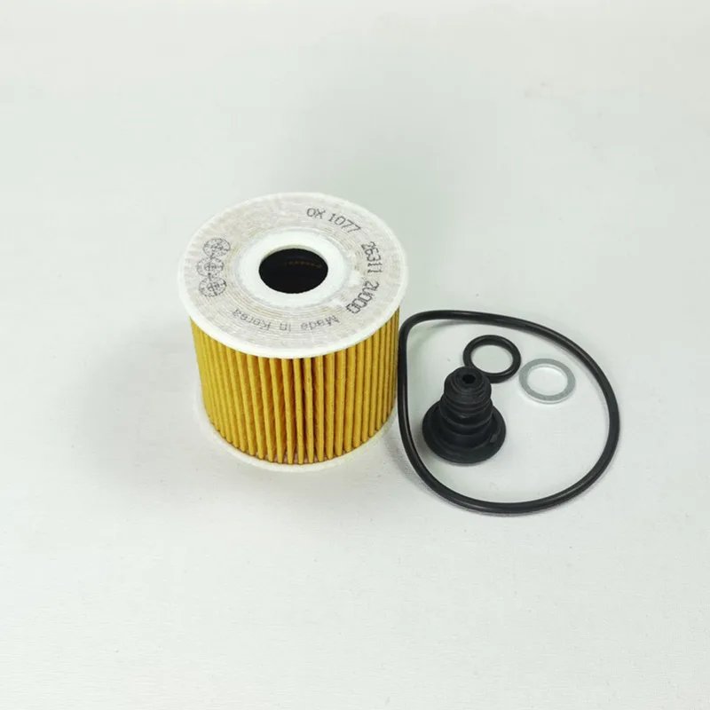 فلتر زيت 26320.2 2u000 لهيونداي توكسون كيا كونا i30 i40 ، كيا سبورتاج 4 سيد ، المضي قدما XCEED ستونيك ، OX1077D