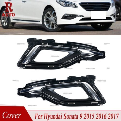 غطاء مصباح ضباب مصد أمامي  R-AUTO ، إطار مصباح ضباب  لهيونداي سوناتا 9  Hyundai Sonata