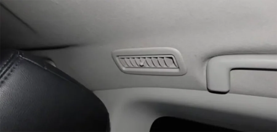 فتحة تكييف هواء علوية لسقف السيارة ، شبكة منفذ تيار متردد لتويوتا برادو l120 ، LC150 ، ، ، من من من من تويوتا برادو ، 1