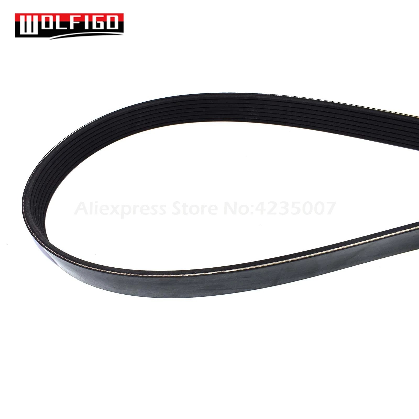WOLFIGO-حزام ثعبان متعدد الأضلاع لـ 4 عداء ، جديد ، تاكوما توندرا 9091602571,90916-A2001 ، 99367-D2120 ، 90916-02554 ، 7PK2120