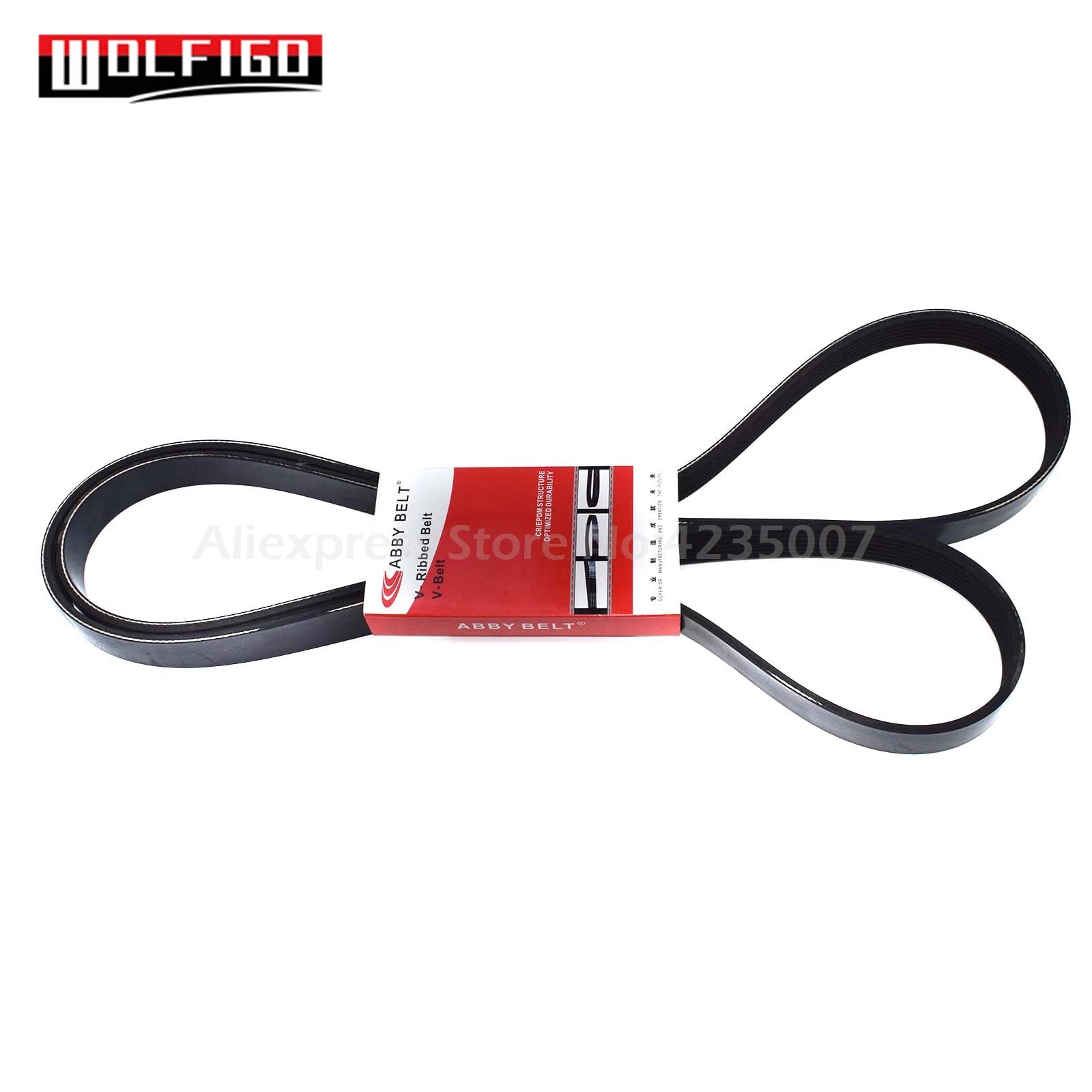 WOLFIGO-حزام ثعبان متعدد الأضلاع لـ 4 عداء ، جديد ، تاكوما توندرا 9091602571,90916-A2001 ، 99367-D2120 ، 90916-02554 ، 7PK2120