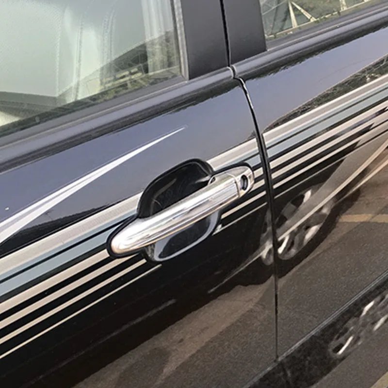 لتويوتا لاند كروزر برادو 120 J12 2003 2004 2005 2006 2007 2008 2009 سيارة ABS الكروم الخارجي غطاء الكسوة اكسسوارات