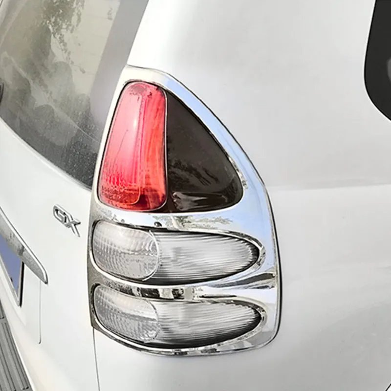 لتويوتا لاند كروزر برادو 120 J12 2003 2004 2005 2006 2007 2008 2009 سيارة ABS الكروم الخارجي غطاء الكسوة اكسسوارات