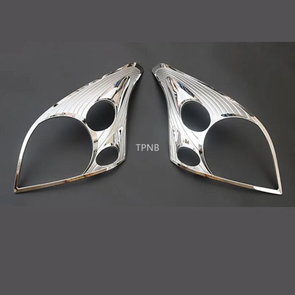 لتويوتا لاند كروزر برادو 120 J12 2003 2004 2005 2006 2007 2008 2009 سيارة ABS الكروم الخارجي غطاء الكسوة اكسسوارات