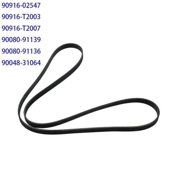 حزام أفعواني لتويوتا كورولا RAV4 ، 61880 ، OEM ky-pcel90916-t2003 90916-T2007-من شركة تصنيع المعدات الأصلية