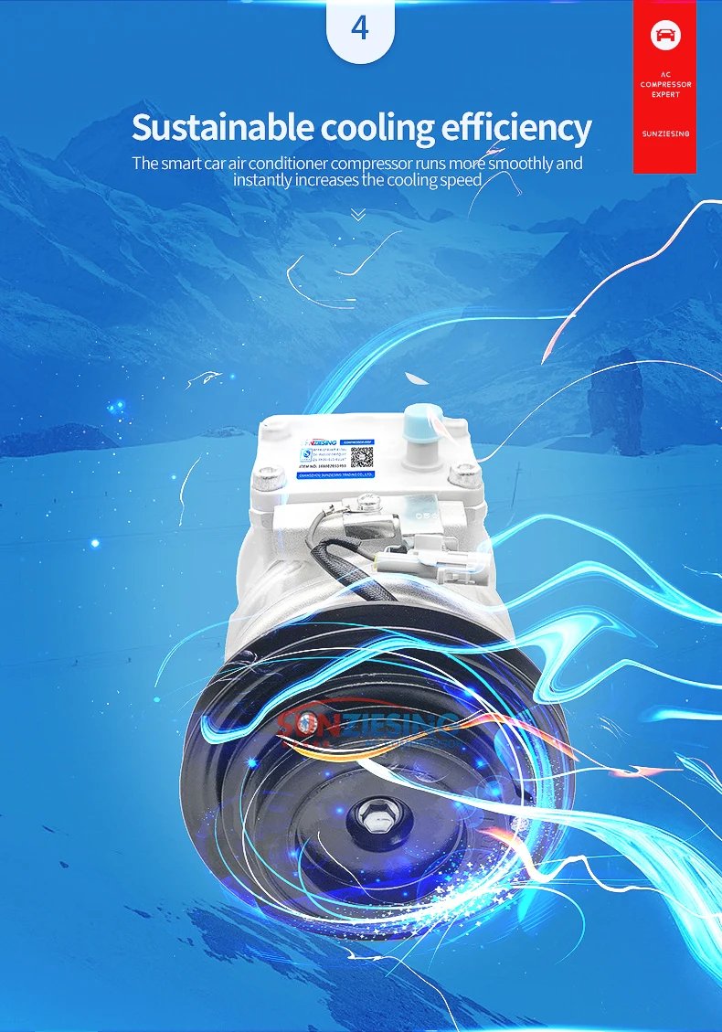 التيار المتناوب ضاغط مناسبة ل 10pa15l تويوتا لاند كروزر 4.2 D-TD-TDi 1990-2001 تويوتا لاندكروزر 80 سلسلة 1990-1998 88310-60770