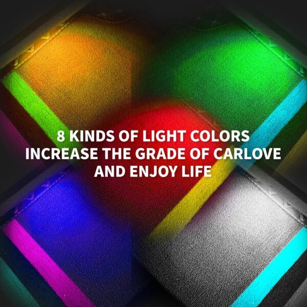 مصباح داخلي LED للخلف ، موصل إضاءة مزخرف ، تويوتا كامري كورولا RAV4 تاج ملحقات لكزس ، علبة القفازات ، 2