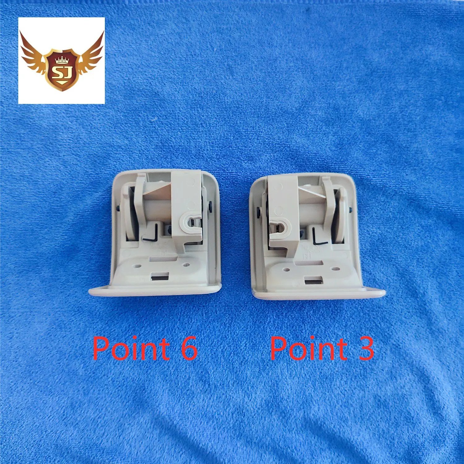 مشبك مقبض مسند ظهر المقعد الخلفي ، مزلاج تحرير لأسفل لتويوتا برادو LC150 ، متوسط