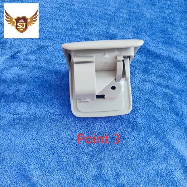 مشبك مقبض مسند ظهر المقعد الخلفي ، مزلاج تحرير لأسفل لتويوتا برادو LC150 ، متوسط