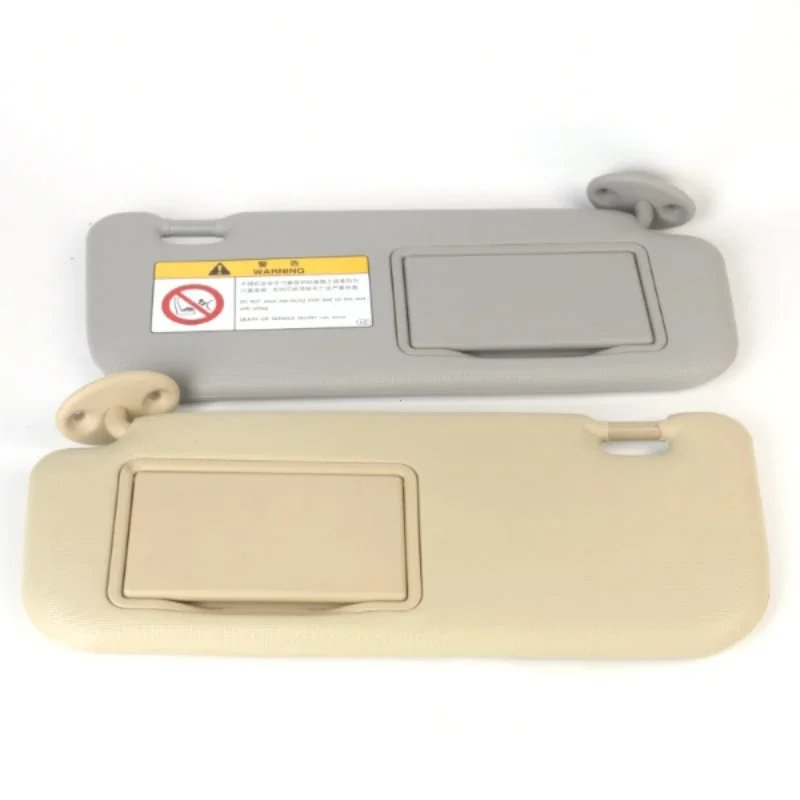 سيارة الجبهة اليسرى/اليمين الشمس قناع لوحة حاجب الشمس مع مرآة ماكياج استبدال لتويوتا كورولا E160 E170 2014 2015 2016 2017