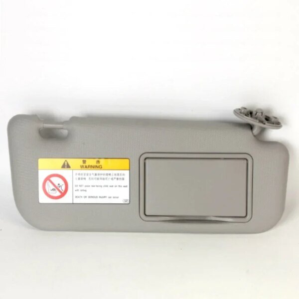 سيارة الجبهة اليسرى/اليمين الشمس قناع لوحة حاجب الشمس مع مرآة ماكياج استبدال لتويوتا كورولا E160 E170 2014 2015 2016 2017