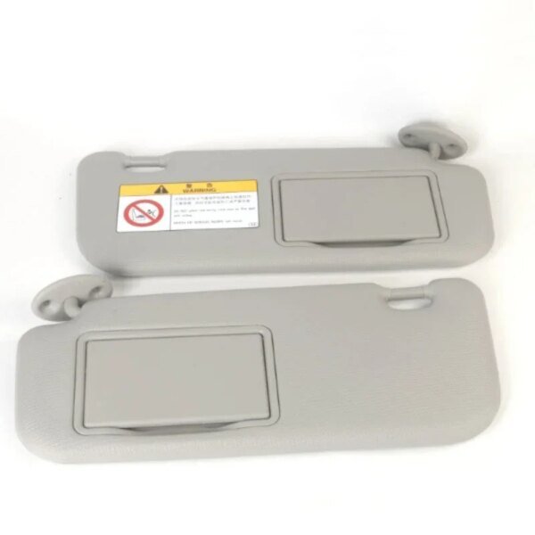 سيارة الجبهة اليسرى/اليمين الشمس قناع لوحة حاجب الشمس مع مرآة ماكياج استبدال لتويوتا كورولا E160 E170 2014 2015 2016 2017