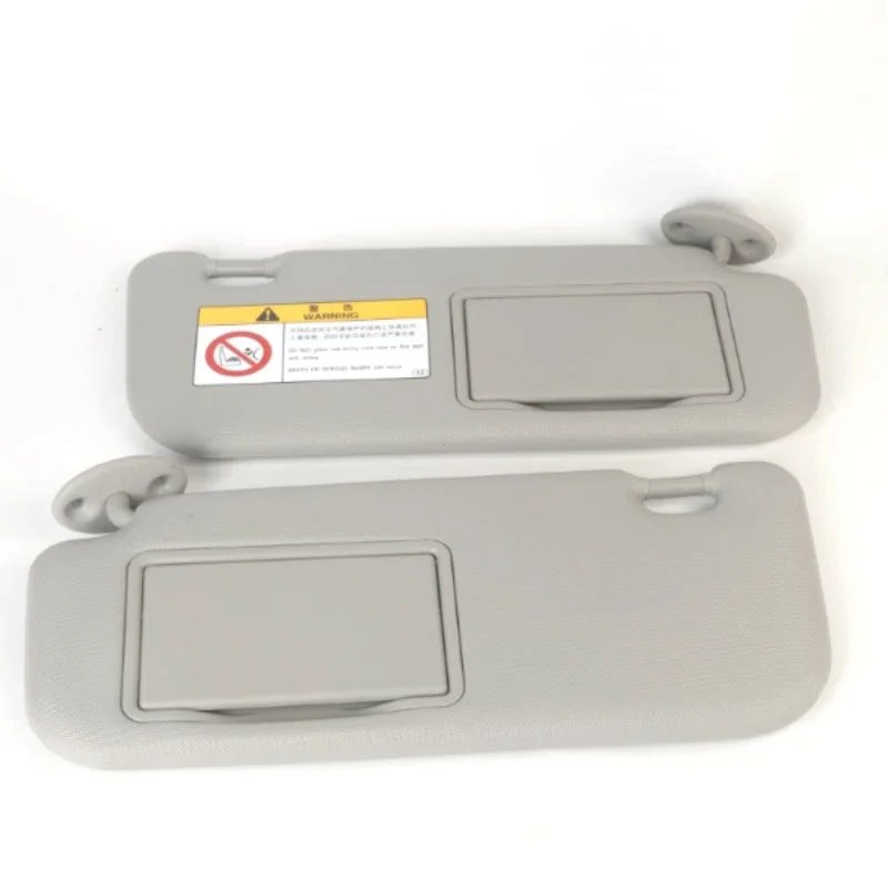 سيارة الجبهة اليسرى/اليمين الشمس قناع لوحة حاجب الشمس مع مرآة ماكياج استبدال لتويوتا كورولا E160 E170 2014 2015 2016 2017