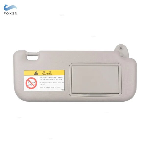 لسيارة Toyota Corolla E160 E170 2014 2015 2016 2017 74320-02B20 حاجب شمس داخلي يسار/يمين لوحة حاجب من الشمس مع مرآة مكياج