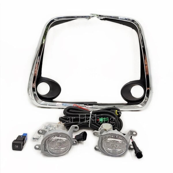 مصابيح الضباب الأمامية LED لتويوتا كورولا Altis ، مصباح الضباب ، الكروم مع تسخير ، غطاء الأسلاك ، مصبغة ، 1 Set ، 2020 ، 2021 ، 2022