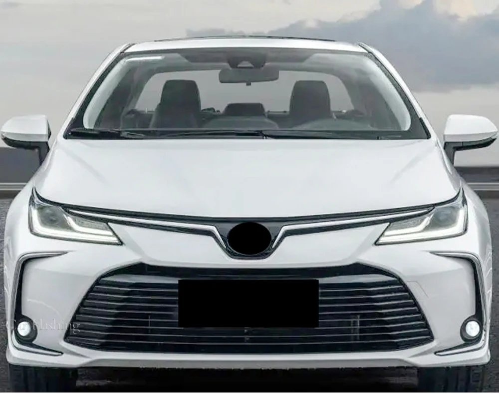 مصابيح الضباب الأمامية LED لتويوتا كورولا Altis ، مصباح الضباب ، الكروم مع تسخير ، غطاء الأسلاك ، مصبغة ، 1 Set ، 2020 ، 2021 ، 2022