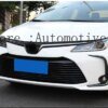 2 قطعة لتويوتا كورولا E210 الجبهة الضباب أضواء الضباب مصباح خفيف حلقة غطاء إطاري التشذيب برستيج Altis 2019 2020 2021 مشرق