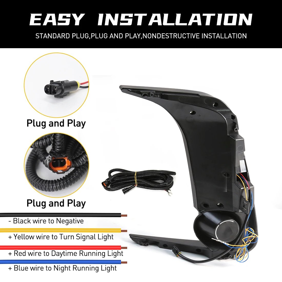 مصابيح ليد DRL تعمل لتويوتا كورولا ، مصابيح ضباب السيارة ، إشارة الانعطاف ، المصد الأمامي ، الأبيض ، الأصفر ، الأزرق ، من من من من من ، من ، إلى ،