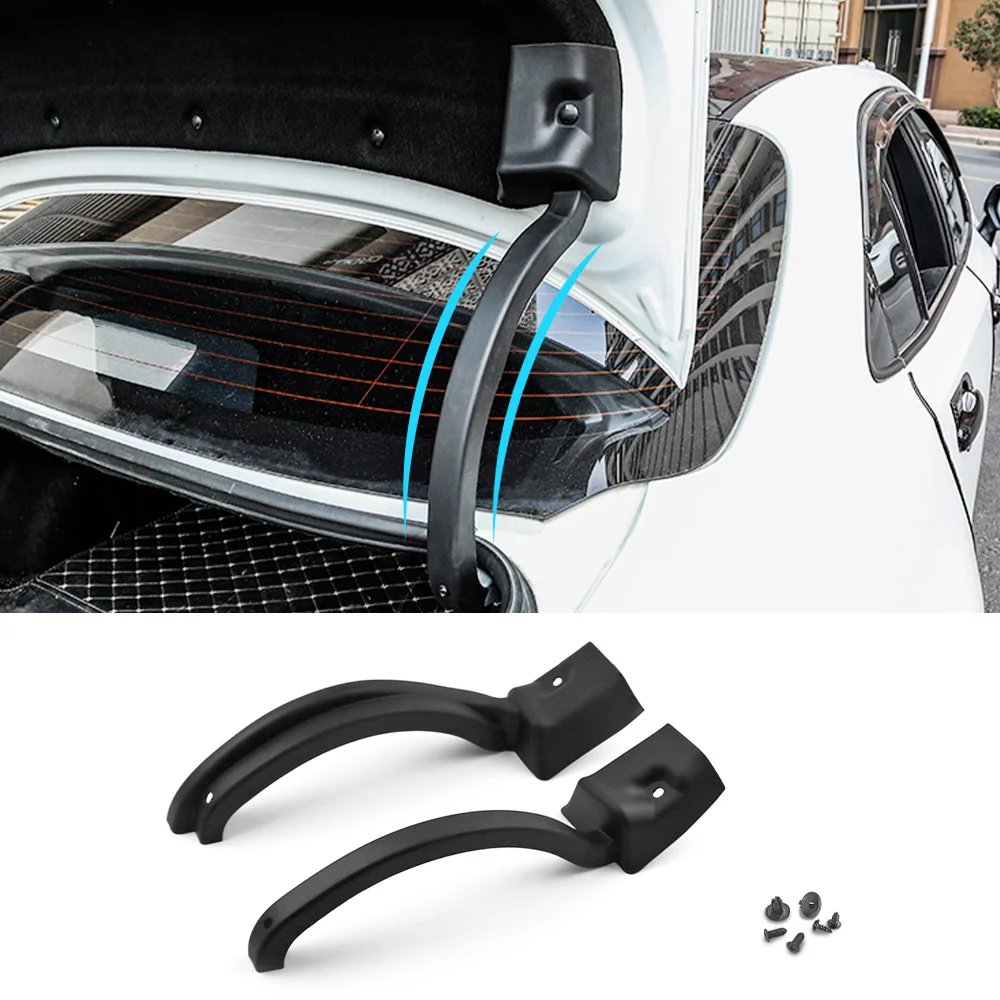 سيارة الخلفي الباب الخلفي التمهيد دعم الغطاء الواقي ، الجذع الملحقات ، تويوتا كورولا E210 ، الهجين ليفين ، 2 قطعة ، 2019 ، 2020 ، 2021 ، 2022 ، 2023