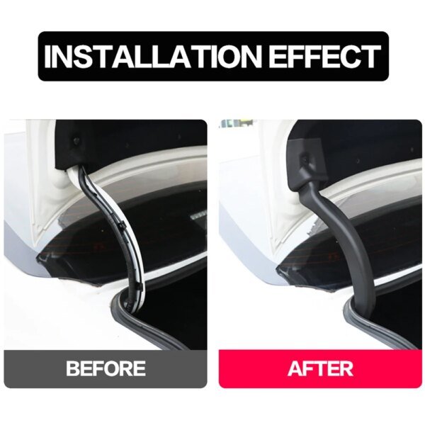 سيارة الخلفي الباب الخلفي التمهيد دعم الغطاء الواقي ، الجذع الملحقات ، تويوتا كورولا E210 ، الهجين ليفين ، 2 قطعة ، 2019 ، 2020 ، 2021 ، 2022 ، 2023