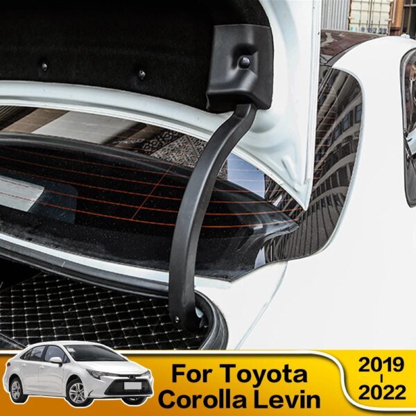 سيارة الخلفي الباب الخلفي التمهيد دعم الغطاء الواقي ، الجذع الملحقات ، تويوتا كورولا E210 ، الهجين ليفين ، 2 قطعة ، 2019 ، 2020 ، 2021 ، 2022 ، 2023