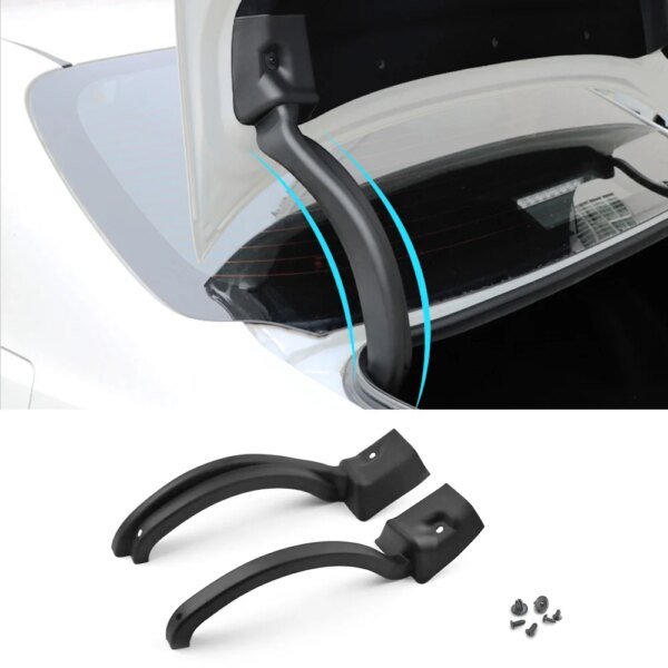 سيارة الخلفي الباب الخلفي التمهيد دعم الغطاء الواقي ، الجذع الملحقات ، تويوتا كورولا E210 ، الهجين ليفين ، 2 قطعة ، 2019 ، 2020 ، 2021 ، 2022 ، 2023