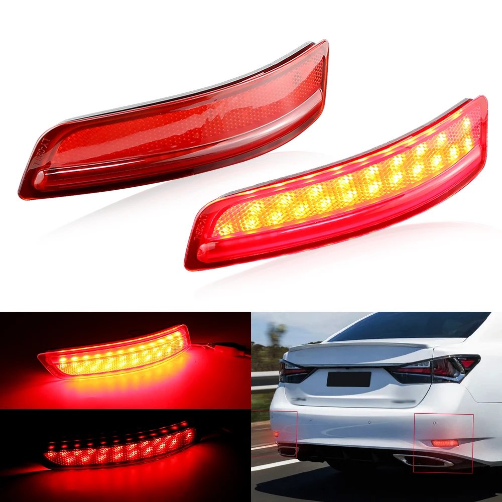 2 قطعة OEM #   81910-30040 LED الضوء الخلفي المصد الخلفي مجموعة مصابيح الأحمر القيادة الفرامل وقف الضوء لتويوتا كورولا 2014 2015 2016