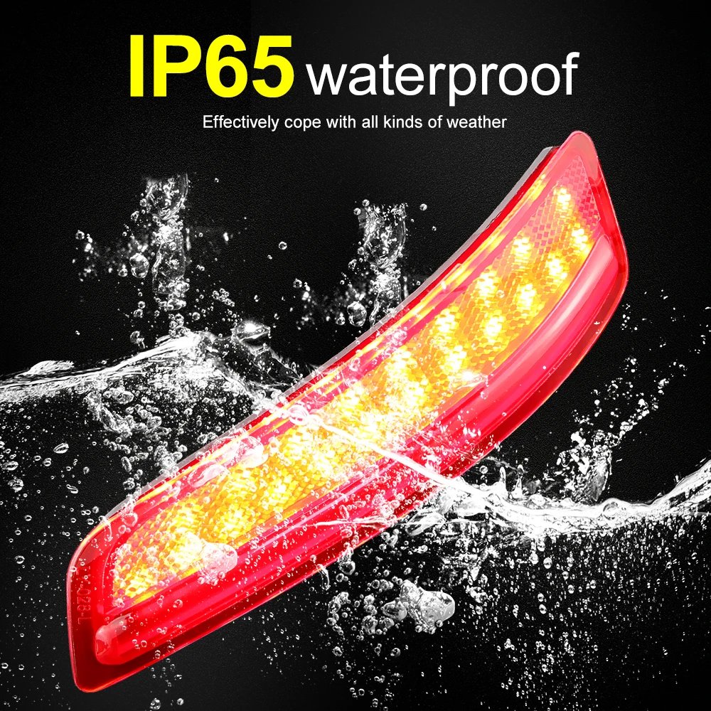 2 قطعة OEM #   81910-30040 LED الضوء الخلفي المصد الخلفي مجموعة مصابيح الأحمر القيادة الفرامل وقف الضوء لتويوتا كورولا 2014 2015 2016