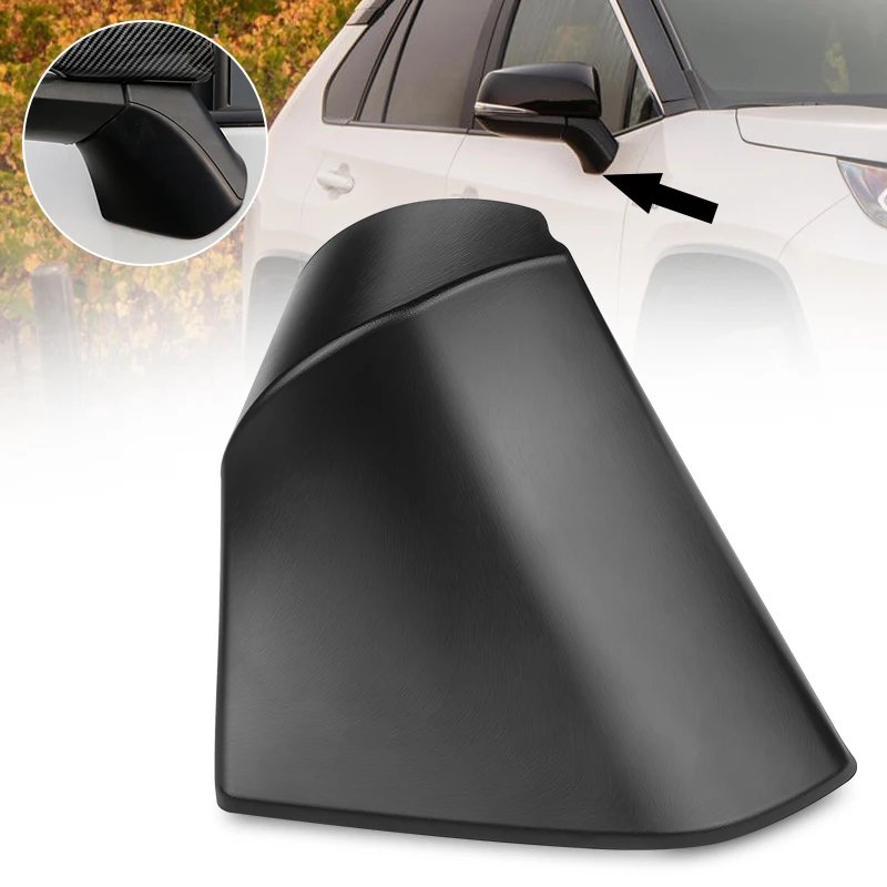 مرآة الرؤية الخلفية لجانب السيارة ، غطاء قاعدة مثلث ليوتا RAV4 ، RAV 4 ، line ، من الأمام واليسار واليمين ، إكسسوارات استبدال السيارات