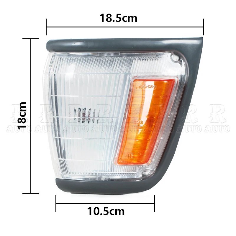 مصباح زاوية مصد أمامي للسيارة ، مصباح إشارة الانعطاف ، علامة الزاوية ، تويوتا هايلكس ، MK3 ، LN ، RN ، من ، من ، من ، من ، من ، من ،
