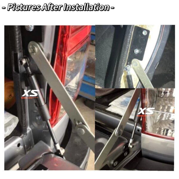 مساعدة الصدمات الخلفية للباب الخلفي لتويوتا هايلكس ريفو-، بيك ونج 125 ، غاز GUN126 ، دامبير داعم للرفع ، 2