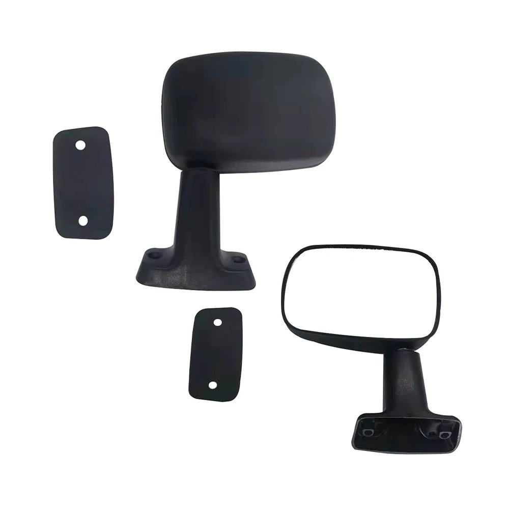 قابل للتطبيق على تويوتا لاندكروزر Fj60/Rn55 1981-1984 السيارات باب السيارة مرآة الرؤية الخلفية أسود