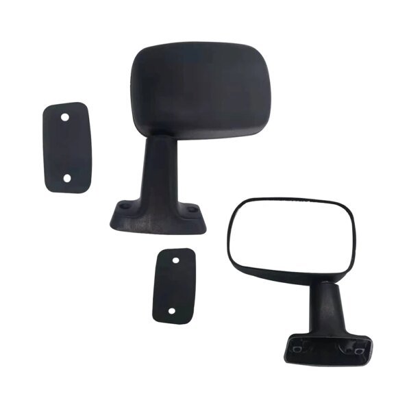 قابل للتطبيق على تويوتا لاندكروزر Fj60/Rn55 1981-1984 السيارات باب السيارة مرآة الرؤية الخلفية أسود
