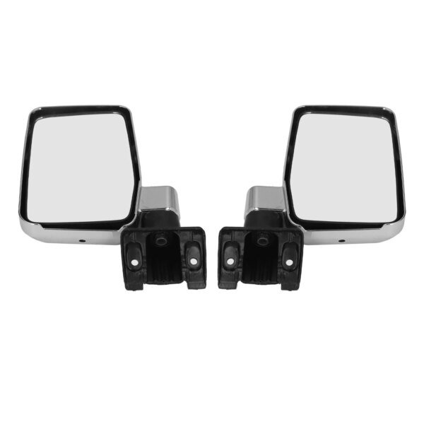 158364-oaskfy.jpg الكروم الفضة مرآة الرؤية الخلفية زجاج محدب استبدال لتويوتا لاند كروزر 60 سلسلة 1980 1981 1982 1983 1984 1985-1990