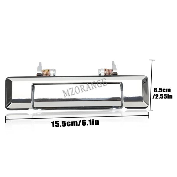 مزورنج-مقبض باب خارجي لتويوتا لاند كروزر ، سلسلة 60 ، 70 ، FJ70 ، FJ60 ، FJ76 ، FJ78 ، FJ79 ، إكسسوارات سيارات كروم ،