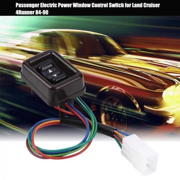 مفتاح تحكم بالنافذة الكهربائية لركاب السيارة ، 8489010-a01-06 ، تويوتا لاند كروزر-، 4 عداء بيك أب 84-100 ، 1
