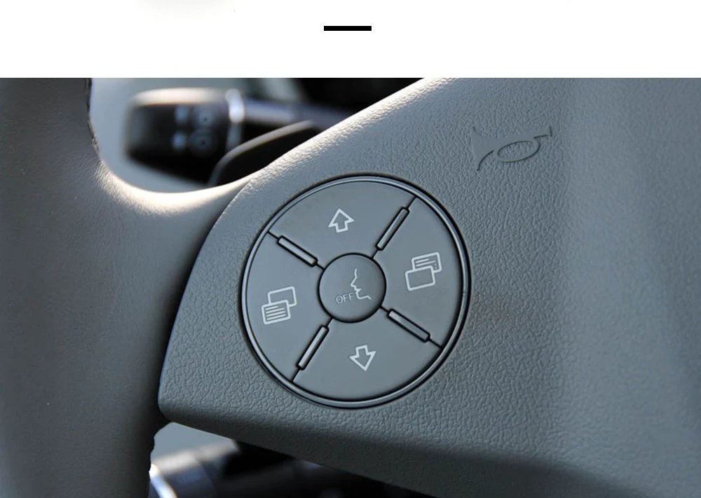 عجلة قيادة متعددة الوظائف للسيارة ، أزرار دفع لسيارات edes Benz R ML GL CLS SL SLK SLR Class W251 W164 W230 W171 w168