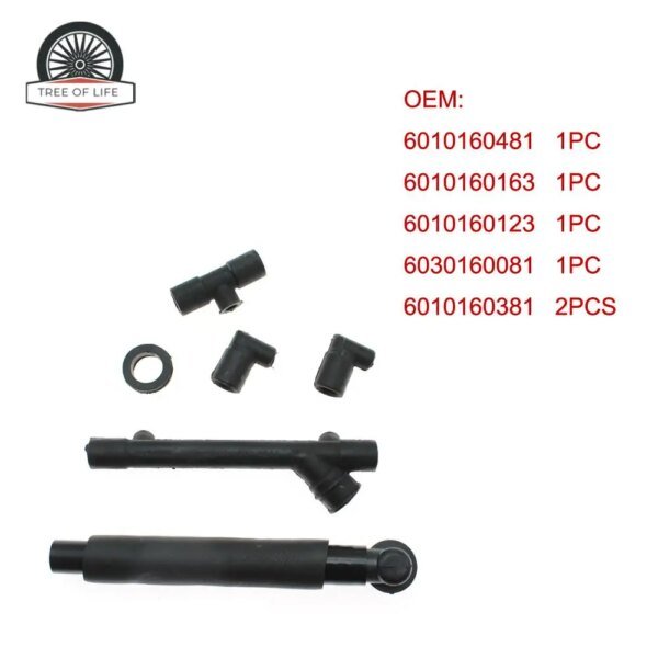 طقم خرطوم تهوية لسيارة مرسيدس بنز ، متنفس أسطواني ، غطاء رأس W124