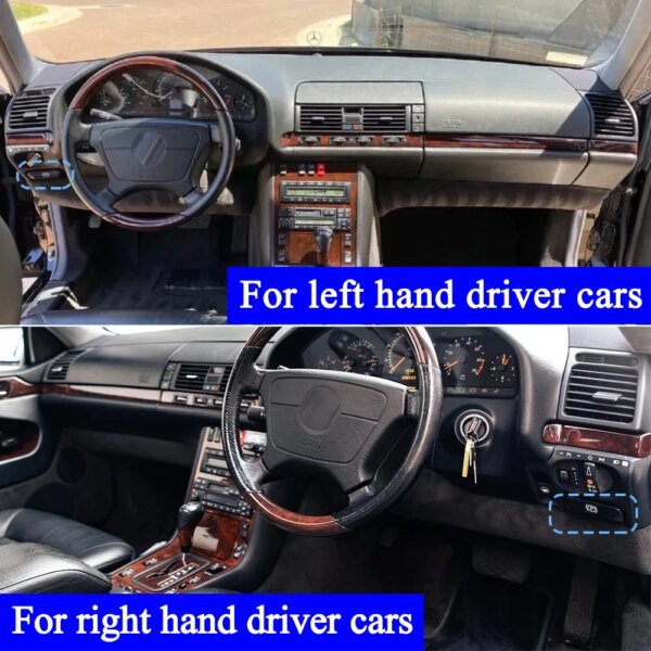 رافعة فرامل اليد لوقوف السيارات ، استبدال فرامل اليد ، مرسيدس بنز S فئة W140-وتحرير ،