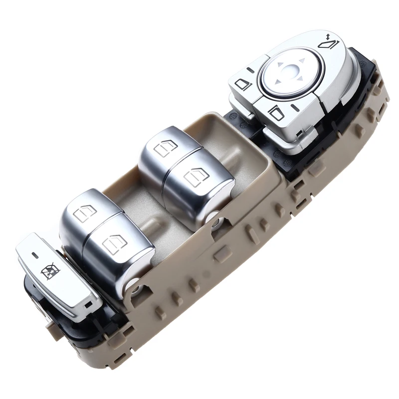 زر التبديل لنوافذ سيارات مرسيدس بنز فئة C W205 S205 X253 C200 C300 C350 C63 AMG 2059056811 2059051713