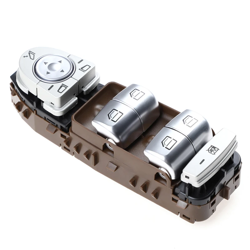 زر التبديل لنوافذ سيارات مرسيدس بنز فئة C W205 S205 X253 C200 C300 C350 C63 AMG 2059056811 2059051713