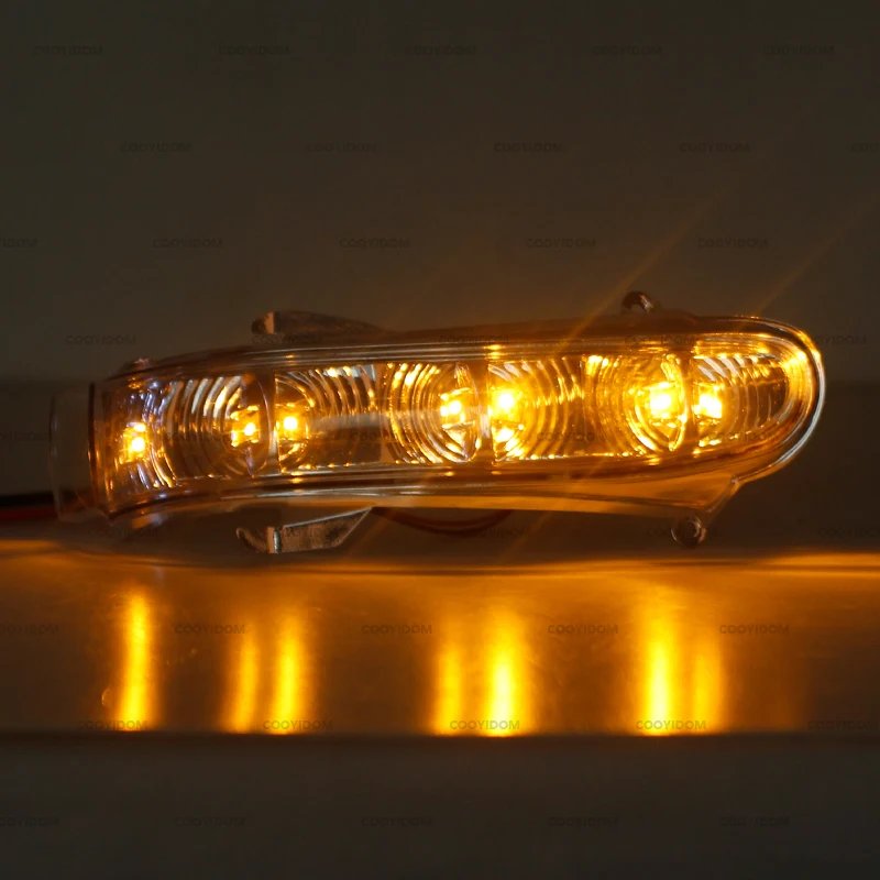 لمرسيدس بنز S-Class W220 1999-2002 CL-Class W215 1999 2000-2003 سيارة LED مرآة بدوره مصباح إشارة مرآة الرؤية الخلفية مصابيح لمرسيدس بنز S-Class W220 1999-2002 CL-Class W215 1999 2000-2003 سيارة LED مرآة بدوره مصباح إشارة مرآة الرؤية الخلفية مصابيح