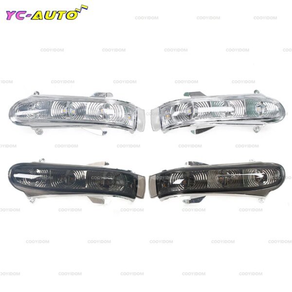 لمرسيدس بنز S-Class W220 1999-2002 CL-Class W215 1999 2000-2003 سيارة LED مرآة بدوره مصباح إشارة مرآة الرؤية الخلفية مصابيح
