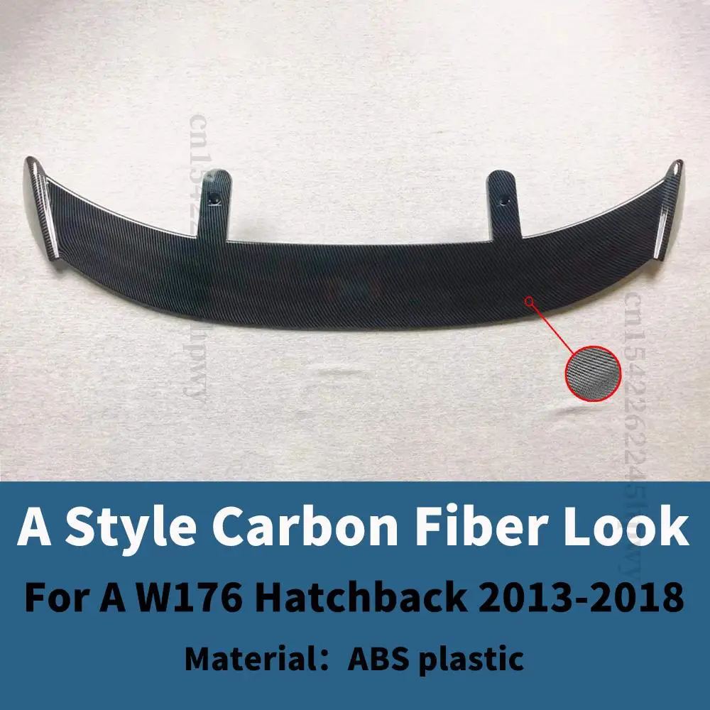 ضبط طقم الجسم الخلفي الجذع التمهيد الجناح سقف سبويلر لمرسيدس بنز الفئة W176 W177 هاتشباك 2013-2021 A180 A200 A260 التصميم ضبط طقم الجسم الخلفي الجذع التمهيد الجناح سقف سبويلر لمرسيدس بنز الفئة W176 W177 هاتشباك 2013-2021 A180 A200 A260 التصميم