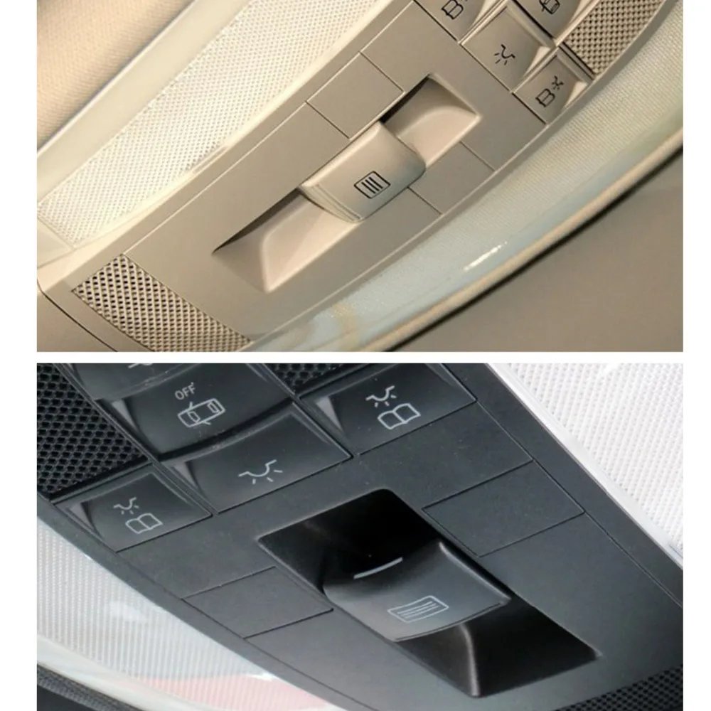 زر مفتاح فتحة سقف النافذة ، مفتاح بلاستيك لمرسيدس بنز W204 ، W212 ، A207 ، 47 ، W218 ، 47 ، جديد