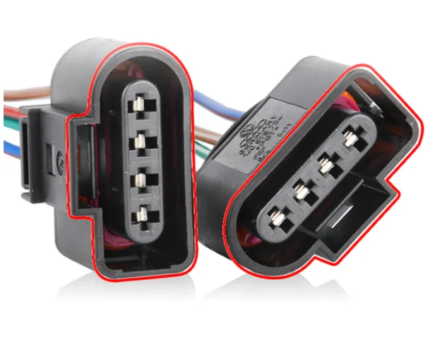 موصل ملف الإشعال لأودي ، تسخير إصلاح ، قابس أسلاك ، أودي A3 ، A4 ، A5 ، A6 ، A8 ، TT ، VW Passat ، جيتا ، جولف ، طوارق ، 1J0973724 ، 4B0973724